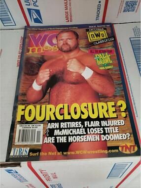 WCW Wrestling Magazine Nov 1997 #33 Fall Brawl RARE OOP ~ Cb51